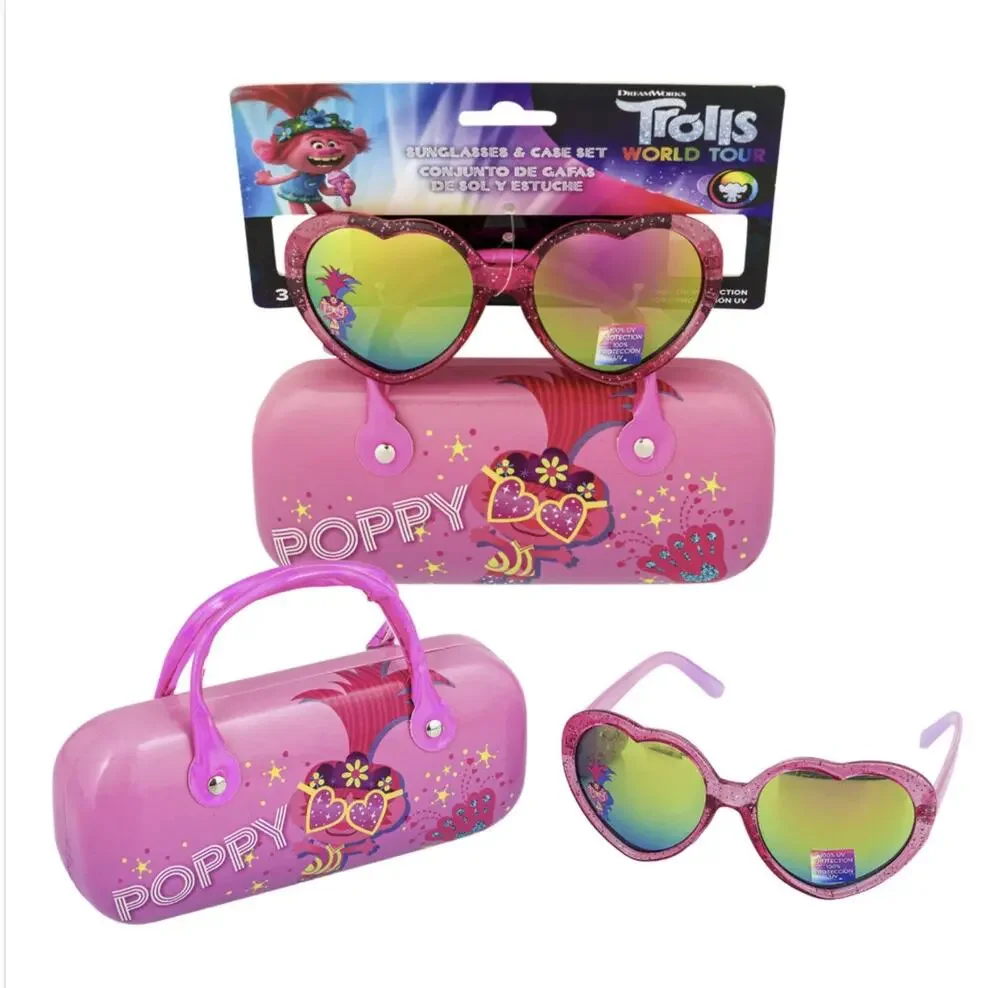 DREAMWORKS TROLLS Sunglasses and Case Set- UV protection